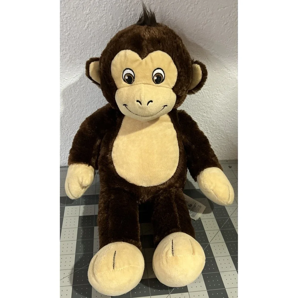 Build A Bear Workshop Monkey Chimp Retired 18 In Plush 2019 Embroidered Smile